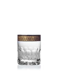 Bohemia Crystal Ručně broušené sklenice na whisky Romantic 300ml (set po 2ks)