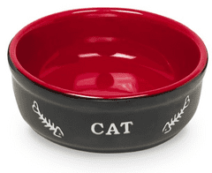 Nobby Keramiská miska pro kočky Cat Ø13,5 černá