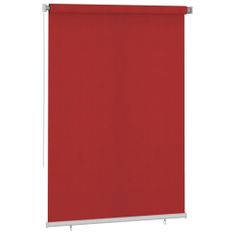 Greatstore Venkovní roleta 160 x 230 cm červená HDPE