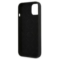 Guess GUHCP13SLS4GGBK hard silikonové pouzdro iPhone 13 Mini 5.4" black Silicone 4G Logo