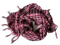 Motohadry.com Šátek Palestina 100x100cm světle růžová 43706