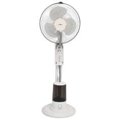 Greatstore Stojanový mlhový ventilátor 3 rychlosti foukání bílý