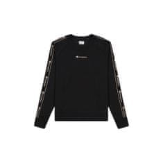 Champion Mikina černá 163 - 167 cm/S Crewneck Sweatshirt