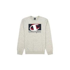 Champion Mikina šedá 173 - 177 cm/S Crewneck Sweatshirt