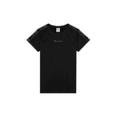 Champion Tričko černé XS Crewneck Tshirt