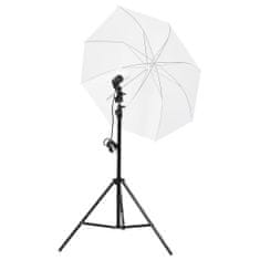 Greatstore Sada studiových světel s pozadími a deštníky