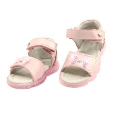 Dívčí sandály s mašlí Miss 22DZ23-4780 velikost 26
