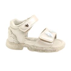 Dívčí sandály s mašlí Miss 22DZ23-4780 velikost 25