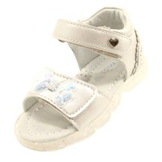 Dívčí sandály s mašlí Miss 22DZ23-4780 velikost 25
