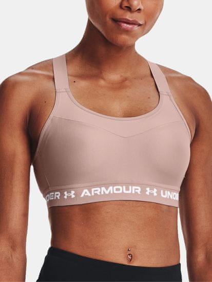 Under Armour Podprsenka Armour High Crossback Bra-PNK