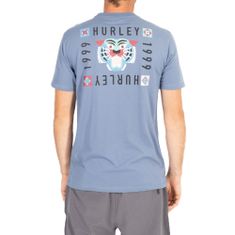 Hurley Pánské triko , Bengal | MTSEU00002 | 423 - LT ARMORY BLUE HTR | L