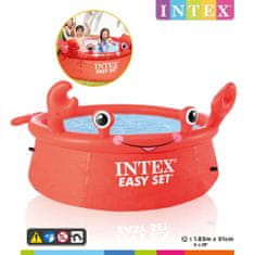 Greatstore INTEX Nafukovací bazén Happy Crab Easy Set 183 x 51 cm