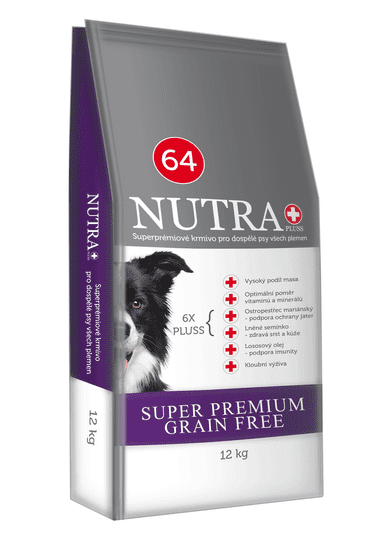 Nutra Pluss Granule pro psy Super Prémium 12 kg