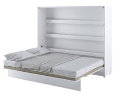 ATAN Výklopná postel 160 cm REBECCA bílá