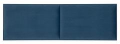 ATAN Postel GRAUS 187 šířka 180 cm buk rustikal ZG002 modrá