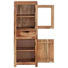 Vidaxl Skříň highboard 40 x 34 x 110 cm masivní akáciové dřevo