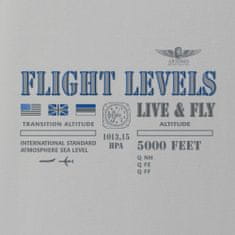 ANTONIO Tričko s leteckým znakem FLIGHT LEVELS, S