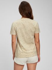 Gap Tričko organic vintage leopard M