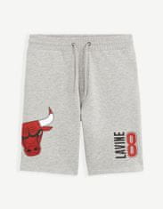 Celio Teplákové kraťasy NBA Chicago Bulls S