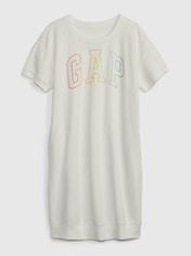 Gap Dětské tričkové šaty s logem S