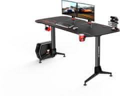 Ultradesk Grand, černý/červený (UDESK-GD-RD)