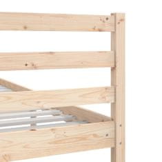 shumee Rám postele masivní dřevo 160 x 200 cm