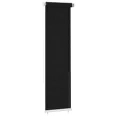 Greatstore Venkovní roleta 60 x 230 cm černá HDPE