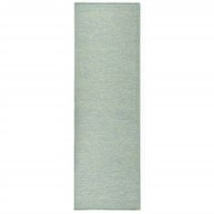 Vidaxl Venkovní koberec s plochou vazbou, 80x250 cm, tyrkysový