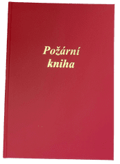 ePAPÍRNICTVÍ Požární kniha, A4, 127listů, tištěná, červená