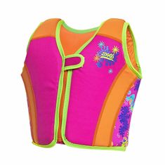 Zoggs Dětská plavecká vesta SEA UNICORN SWIMSURE JACKET PINK růžová 4/5 let (18/25 kg)