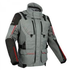 Bering bunda NORDKAPP 3v1 CE černo-červeno-šedo-béžová XL