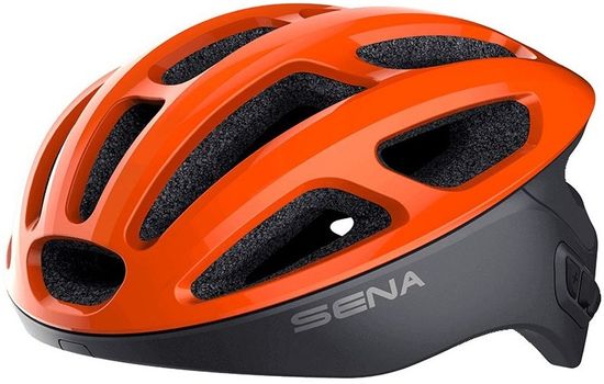 Sena cyklo přilba R1 černo-oranžová