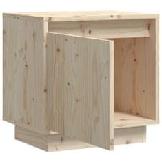 Greatstore Noční stolek 40 x 30 x 40 cm masivní borové dřevo