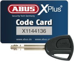 Abus kotoučový zámek GRANIT DETECTO X Plus 8008 2.0 Alarmový