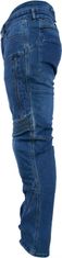 SNAP INDUSTRIES kalhoty jeans ANDREW Long černo-modré 42