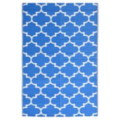 Vidaxl Venkovní koberec, modrý, 160 x 230 cm, PP