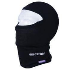 Oxford kukla Balaclava Deluxe hedvábí černá