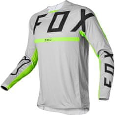 FOX dres FOX 360 Merz steel černo-žluto-šedý 2XL