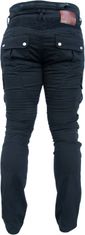 SNAP INDUSTRIES kalhoty jeans CARGO černé 34