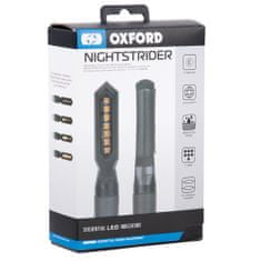 Oxford blinkry NIGHTSTRIDER Led matně černé