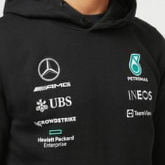 Mercedes-Benz mikina AMG Petronas F1 Team černo-modro-bílo-červeno-tyrkysovo-šedá 2XL