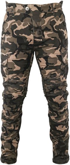 SNAP INDUSTRIES kalhoty jeans CARGO camo