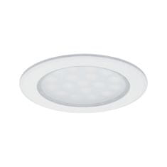 Paulmann Paulmann LED nábytkové vestavné svítidlo kruhové 2ks sada 2x2,5W bílá mat 999.21 P 99921 99921