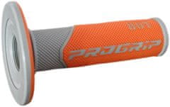 Progrip rukojeti 801 CROSS MX oranžovo-šedý