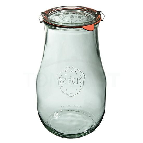 Weck Sklenice WECK Tulip 2700 ml set 4 ks