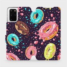 Mobiwear Flip pouzdro na mobil Samsung Galaxy S20 Plus - VP19S Donutky