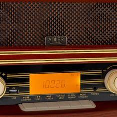 Adler Retro rádio Bluetooth AD 1187