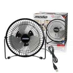 Mesko Ventilátor - Stolní - 15 cm USB MS 7322