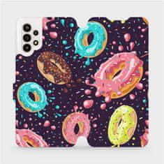 Mobiwear Flip pouzdro na mobil Samsung Galaxy A13 - VP19S Donutky