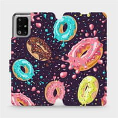 Mobiwear Flip pouzdro na mobil Samsung Galaxy M51 - VP19S Donutky